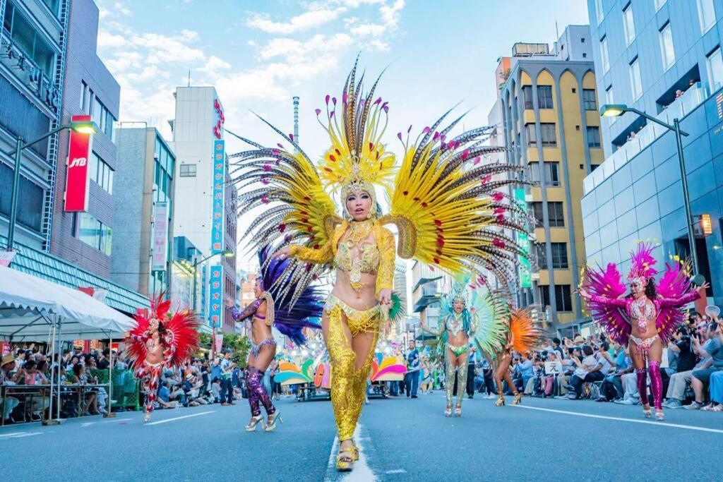 403 Oshiage Sta 3Mins Walk! Wi-Fi & Elevator 4Pax Tóquio Exterior foto