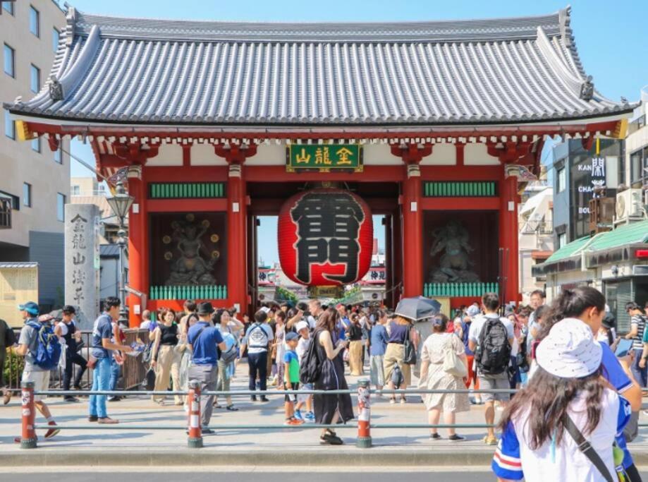 403 Oshiage Sta 3Mins Walk! Wi-Fi & Elevator 4Pax Tóquio Exterior foto