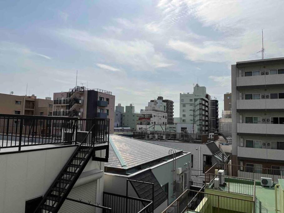 403 Oshiage Sta 3Mins Walk! Wi-Fi & Elevator 4Pax Tóquio Exterior foto